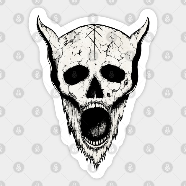 Fellhrim - Death's Call Sticker by surmind